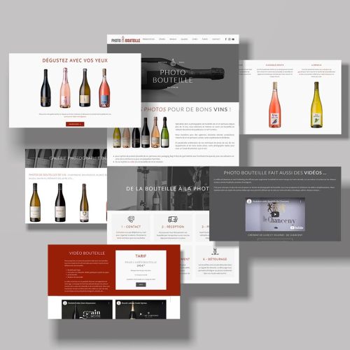 Création d'un site web